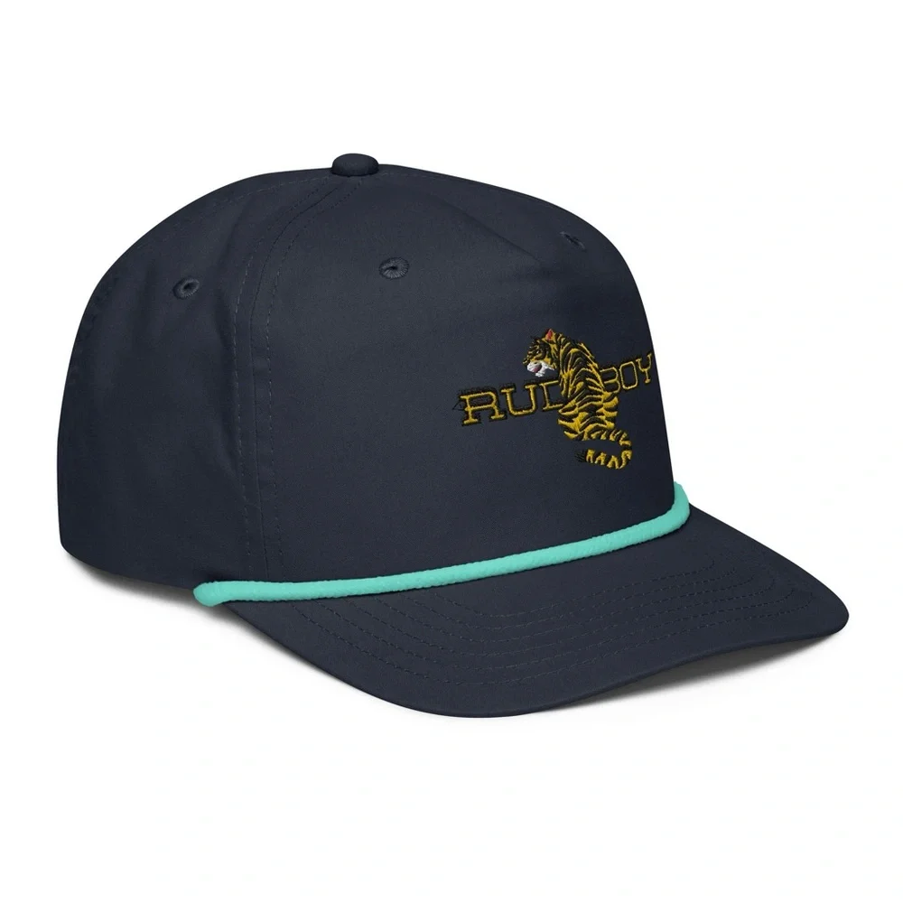 Tiger Style Golf Rope Hat - Picture 2 of 9